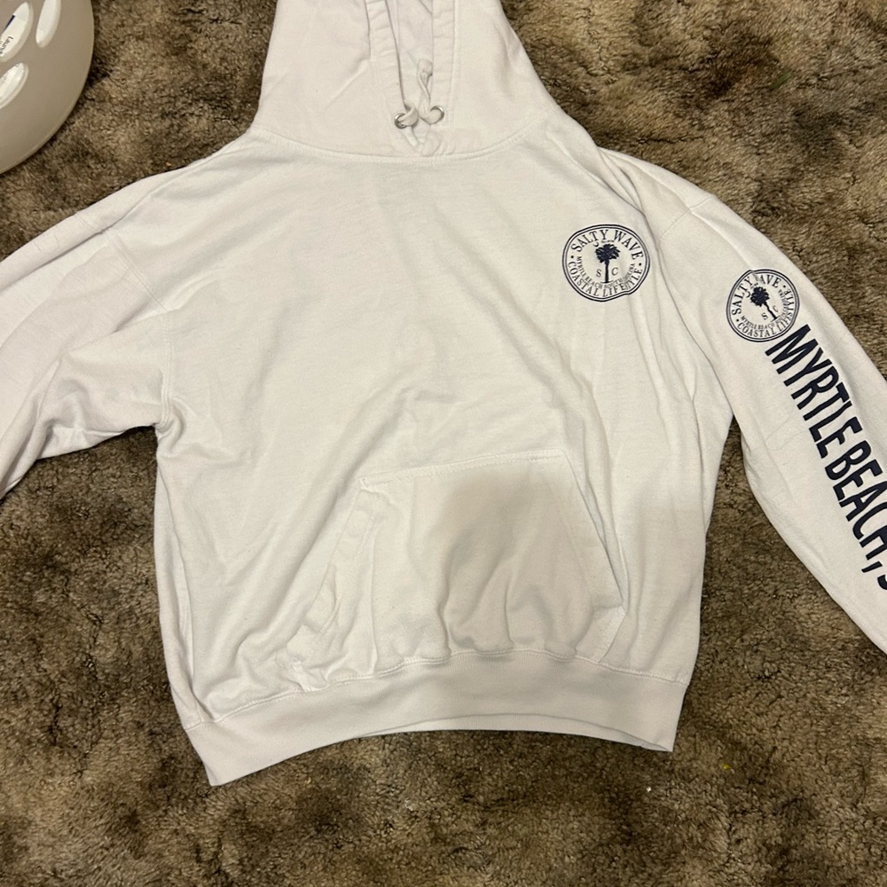 White Myrtle Beach Hoodie